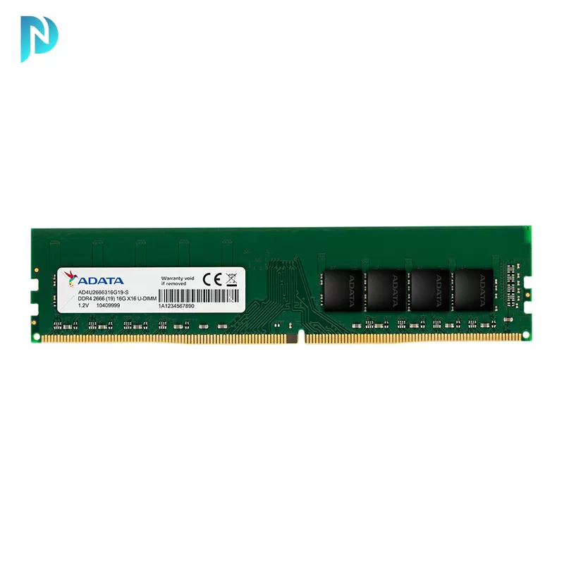 رم کامپیوتر ای دیتا ظرفیت 16 گیگابایت مدل ADATA 16GB DDR4 2666Mhz