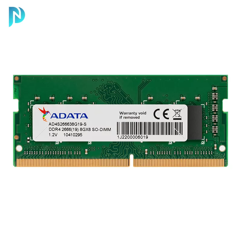 رم لپ تاپ ای دیتا ظرفیت 16 گیگابایت مدل ADATA 16GB DDR4 2666Mhz