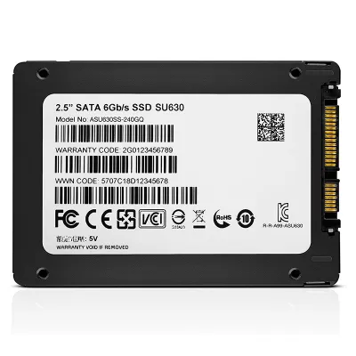 حافظه اینترنال SSD ای دیتا ظرفیت 240 گیگابایت مدل ADATA Ultimate SU630 240GB