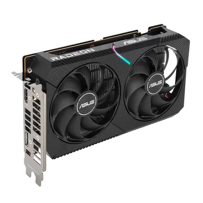 کارت گرافیک ایسوس مدل ASUS Dual Radeon RX 6400 4G