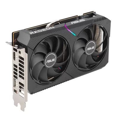 کارت گرافیک ایسوس مدل ASUS DUAL Radeon RX 6500 XT OC Edition 4GB