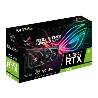 کارت گرافیک گیمینگ ایسوس مدل ASUS ROG STRIX RTX 3060 O12G V2