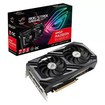 کارت گرافیک گیمینگ ایسوس مدل ASUS ROG STRIX RX 6600 XT O8G GAMING