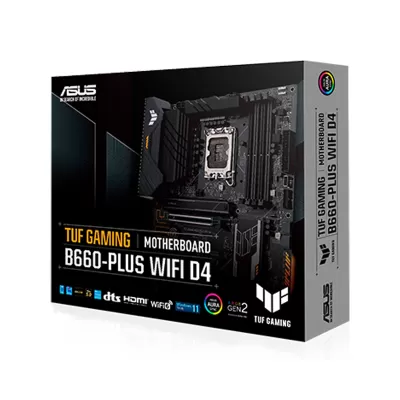 مادربرد گیمینگ ایسوس مدل ASUS TUF GAMING B660-PLUS WIFI D4