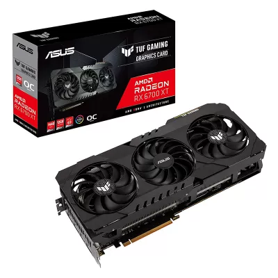 کارت گرافیک گیمینگ ایسوس مدل ASUS TUF Radeon RX 6700 XT OC GAMING 12GB