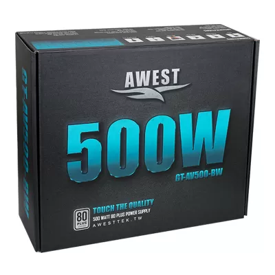 منبع تغذیه (پاور) اوست مدل Awest GT-AV500-BW 500W