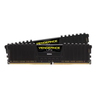 رم کامپیوتر 16 گیگابایت کورسیر مدل CORSAIR Vengeance LPX 16GB (2x8GB) DDR4 3200Mhz