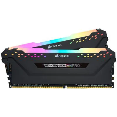 حافظه رم کامپیوتر دسکتاپ 32 گیگابایت کورسیر CORSAIR Vengeance RGB Pro 32GB DDR4 3600Mhz Dual CL-18