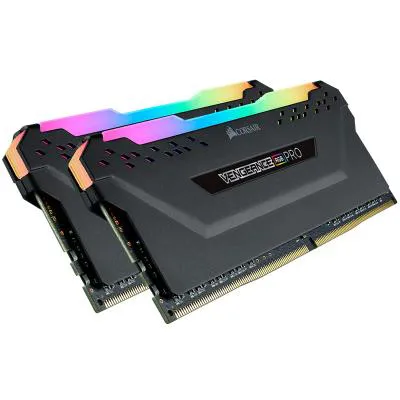 حافظه رم کامپیوتر دسکتاپ 32 گیگابایت کورسیر CORSAIR Vengeance RGB Pro 32GB DDR4 3600Mhz Dual CL-18