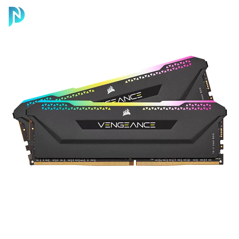 حافظه رم گیمینگ کامپیوتر 16 گیگابایت کورسیر مدل CORSAIR Vengeance RGB Pro SL 16GB DDR4 3600Mhz