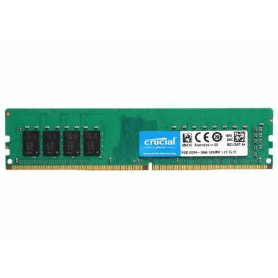 حافظه رم کامپیوتر دسکتاپ 16 گیگابایت کروشیال Crucial 16GB DDR4 2666Mhz CL-19