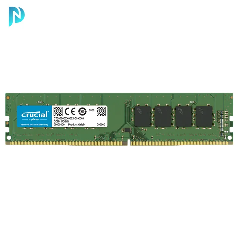 حافظه رم کامپیوتر دسکتاپ 4 گیگابایت کروشیال Crucial 4GB DDR4 2666Mhz CL-19