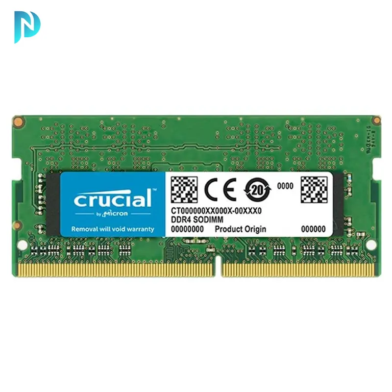 حافظه رم لپ تاپ 4 گیگابایت کروشیال Crucial 4GB DDR4 2666Mhz CL-19