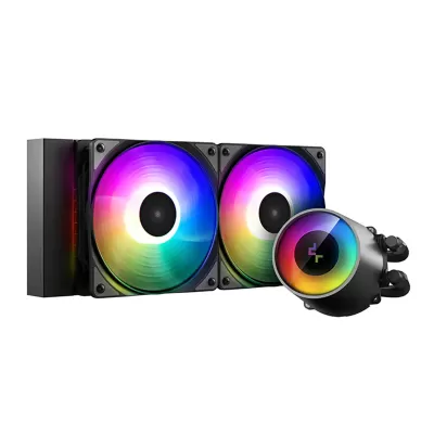 فن خنک کننده آبی پردازنده دیپ کول مدل DeepCool CASTLE 240RGB V2