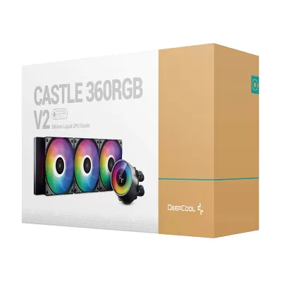 فن خنک کننده آبی پردازنده دیپ کول مدل DeepCool CASTLE 360RGB V2