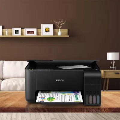 پرینتر چندکاره جوهر افشان رنگی اپسون مدل Epson EcoTank L3110