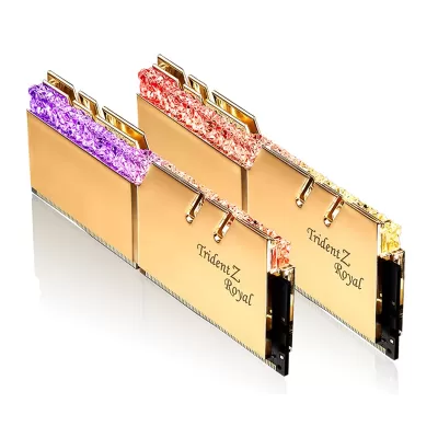 رم کامپیوتر 32 گیگابایت جی اسکیل مدل G.SKILL Trident Z Royal 32GB (2x16GB) 4000MHz DDR4