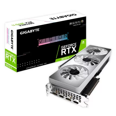 کارت گرافیک گیمینگ گیگابایت مدل Gigabyte GeForce RTX 3070 Ti VISION OC 8G