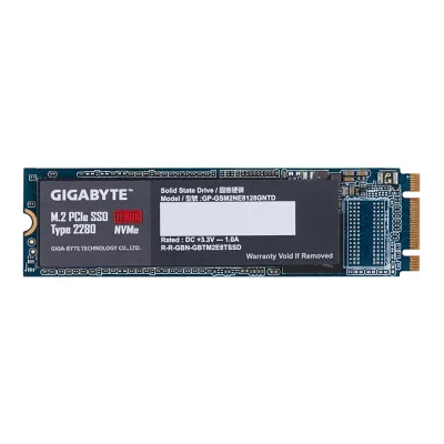 هارد‌ دیسک SSD اینترنال گیگابایت ظرفیت 128 گیگ مدل GIGABYTE M.2 2280 128GB NVMe