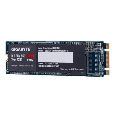 هارد‌ دیسک SSD اینترنال گیگابایت ظرفیت 128 گیگ مدل GIGABYTE M.2 2280 128GB NVMe