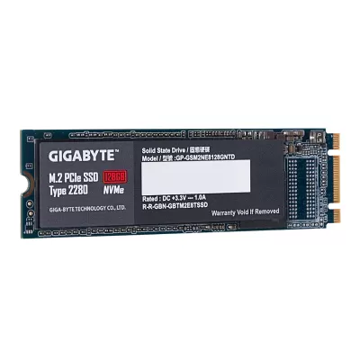 هارد‌ دیسک SSD اینترنال گیگابایت ظرفیت 128 گیگ مدل GIGABYTE M.2 2280 128GB NVMe