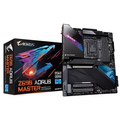 مادربرد گیمینگ گیگابایت آروس مدل GIGABYTE Motherboard Z690 AORUS MASTER Rev 1.0