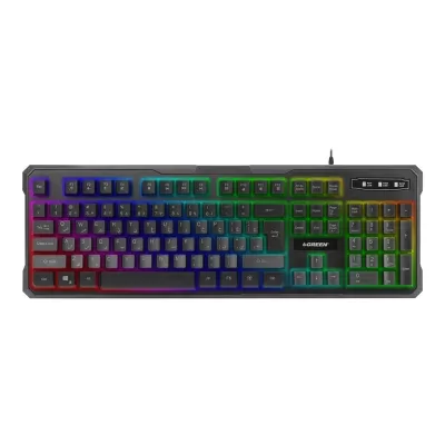 کیبورد با سیم گیمینگ گرین مدل Green GK601-RGB