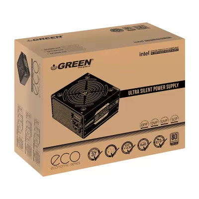 منبع تغذیه (پاور) گرین مدل Green GP300A-ECO Rev 3.1 300W Power