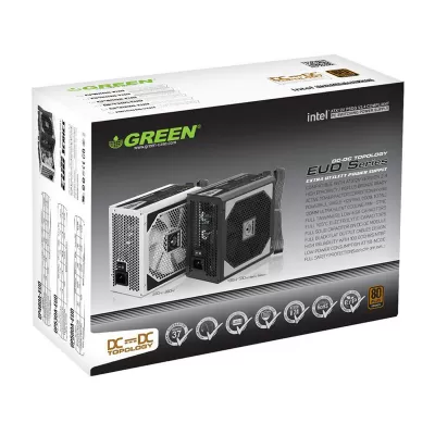 منبع تغذیه (پاور) گرین مدل Green GP480A-EUD 480W Power