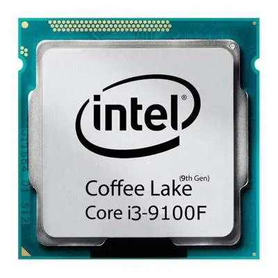 پردازنده اینتل سری Coffee Lake با جعبه و فن مدل Intel Core i3-9100F CPU