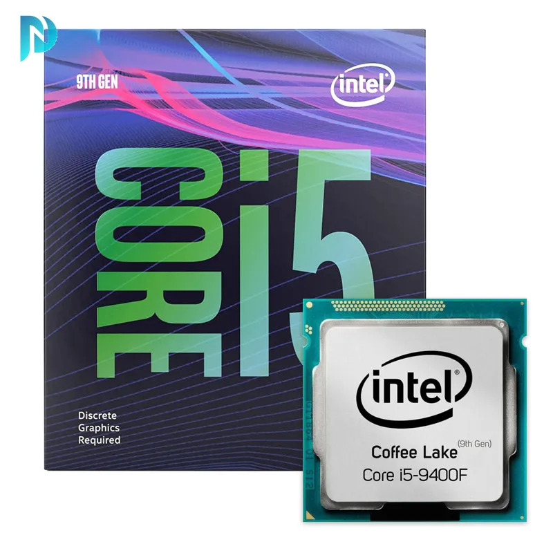 پردازنده اینتل سری Coffee Lake با جعبه و فن مدل Intel Core i5-9400F CPU