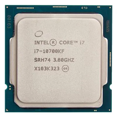 پردازنده اینتل سری Comet Lake با جعبه و فن مدل Intel Core i7-10700KF CPU