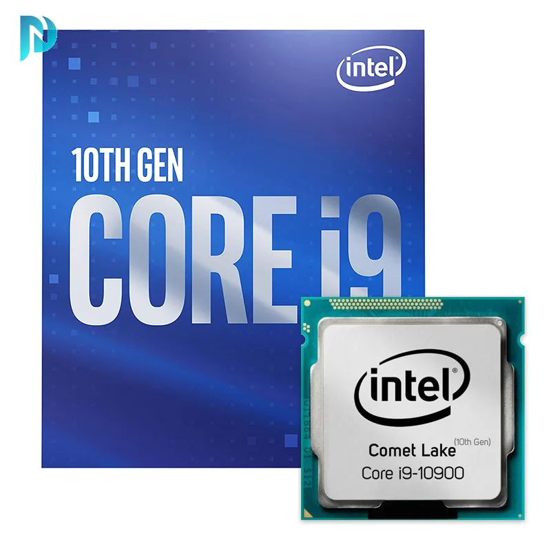 پردازنده اینتل سری Comet Lake با جعبه مدل Intel Core i9-10900 CPU