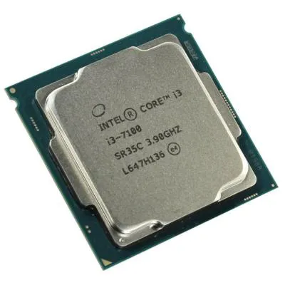 پردازنده اینتل سری Kaby Lake با جعبه و فن مدل Intel Core i3-7100