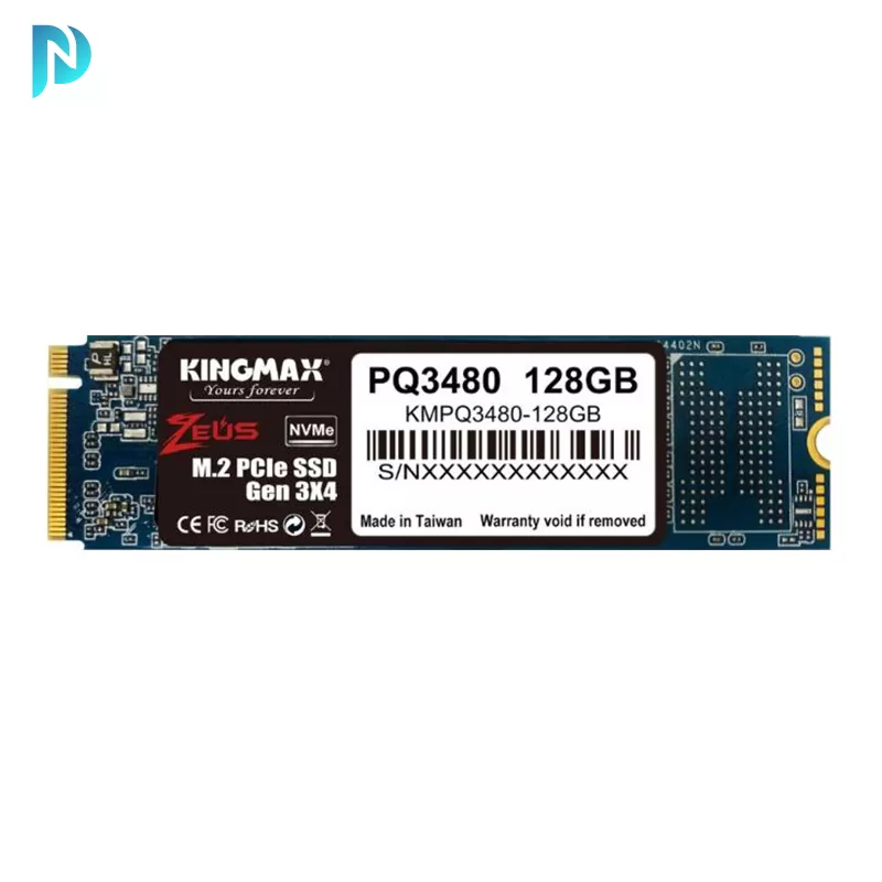 حافظه SSD کینگ مکس ظرفیت 256 گیگابایت مدل KINGMAX PQ3480 M.2 2280 NVMe 256GB