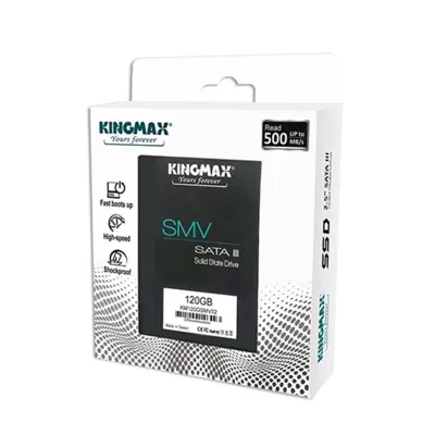 حافظه SSD اینترنال کینگ مکس ظرفیت 120 گیگابایت مدل KINGMAX SMV 120GB SSD