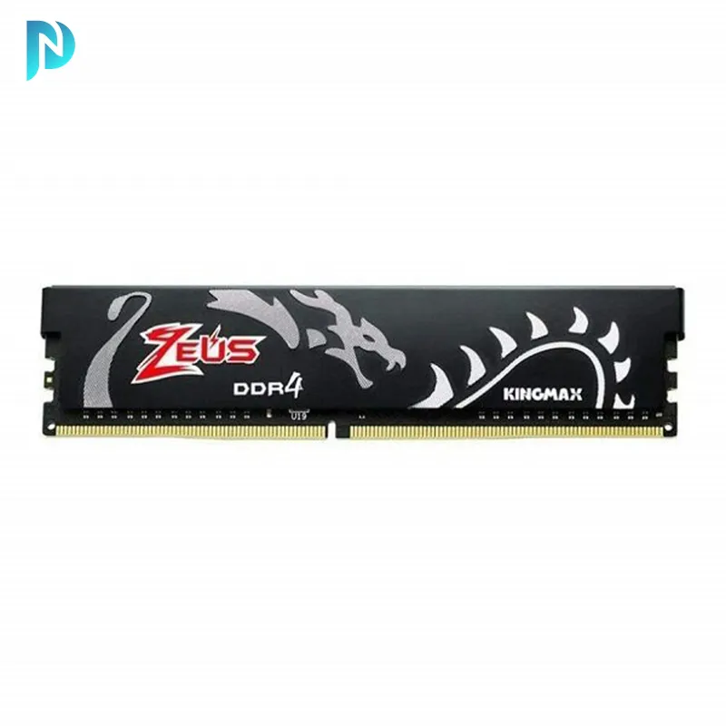 حافظه رم کامپیوتر دسکتاپ 8 گیگابایت برند کینگ مکس Kingmax Zeus Dragon 8GB DDR4 3200Mhz CL-17