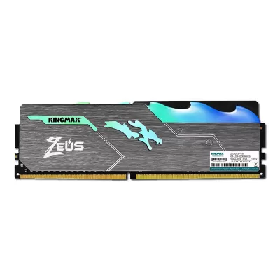 رم کامپیوتر کینگ مکس مدل Kingmax Zeus Dragon RGB 16GB DDR4 3200Mhz RAM