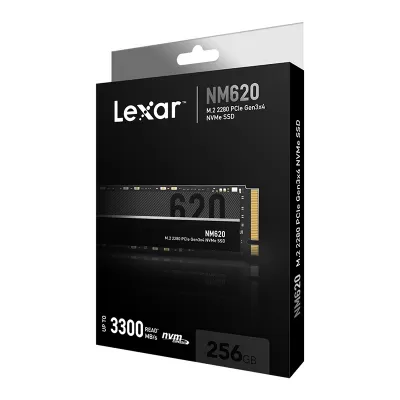 حافظه اینترنال SSD لکسار ظرفیت 256 گیگابایت مدل Lexar NM620 M.2 256GB Nvme