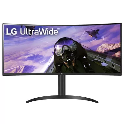 مانیتور 34 اینچ 4K منحنی ال‌جی مدل LG 34WP65C-B