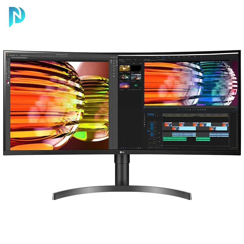 مانیتور 35 اینچ 4K منحنی ال‌جی مدل LG 35WN75C-B