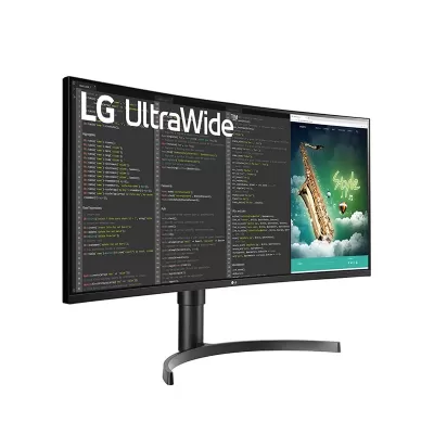 مانیتور 35 اینچ 4K منحنی ال‌جی مدل LG 35WN75C-B