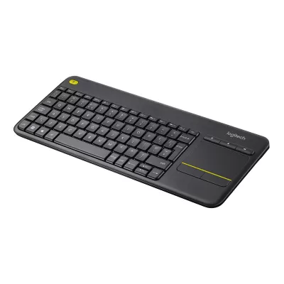 کیبورد تاچ پد دار بی سیم لاجیتک مدل Logitech K400 Plus