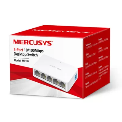 سوئیچ شبکه 5 پورت غیر مدیریتی مرکوسیس Mercusys MS105