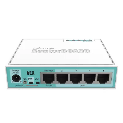 روتر میکروتیک مدل Mikrotik RB750Gr3 hEX