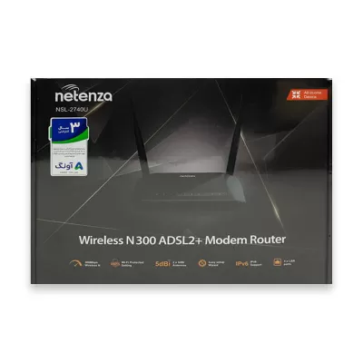 مودم روتر بیسیم ADSL2+ نتربیت نتنزا مدل Neterbit Netenza NSL-2470U