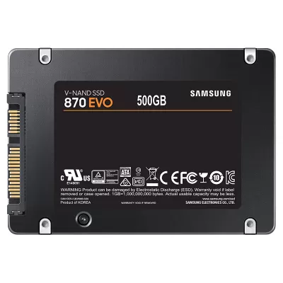 حافظه اینترنال SSD سامسونگ ظرفیت 500 گیگابایت مدل Samsung 870 EVO 500GB