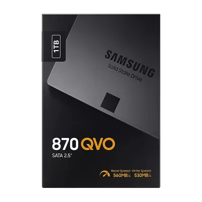 هارد‌ دیسک SSD اینترنال سامسونگ ظرفیت 1 ترابایت Samsung 870 QVO 1TB