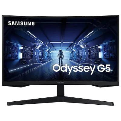 مانیتور منحنی 27 اینچ سامسونگ مدل Samsung Odyssey G5 - C27G55TQWM