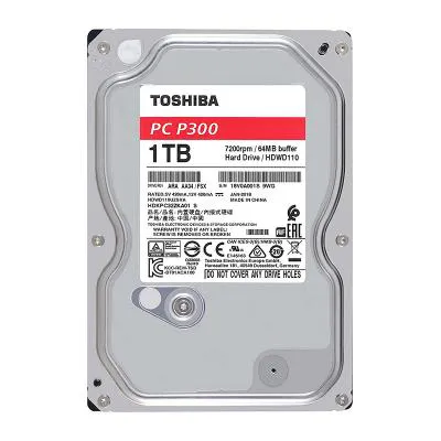 هارد‌ دیسک اینترنال توشیبا سری P300 ظرفیت 1 ترابایت مدل Toshiba HDWD110 1TB HDD